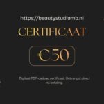Certificaat – 50 €