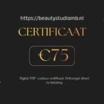 Certificaat – 75 €
