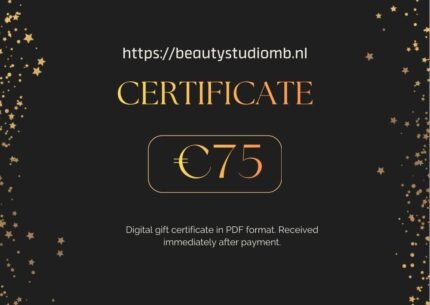 Certificate – 75 €