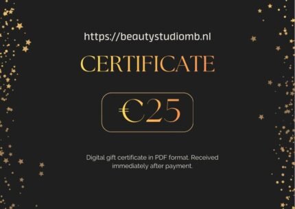 Certificate – 25 €