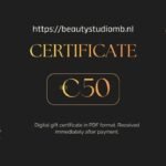 Certificate – 50 €